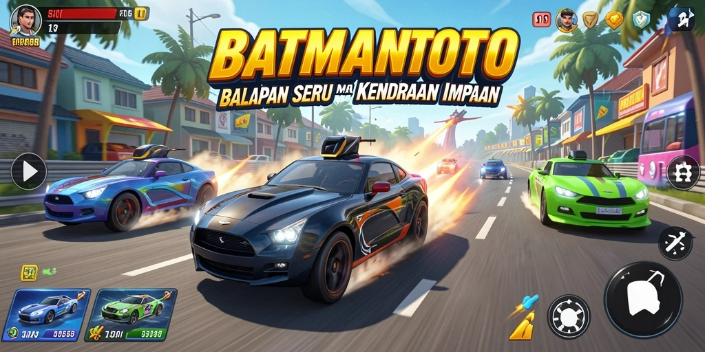 Gameplay seru dan grafis memukau dalam BATMANTOTO.