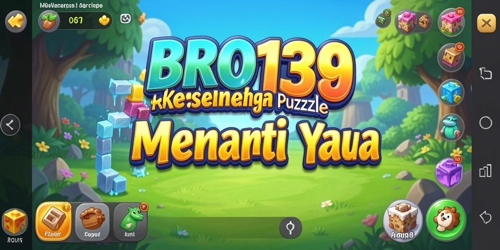 Screenshot dari gameplay BRO138 yang menampilkan tantangan puzzle menarik.