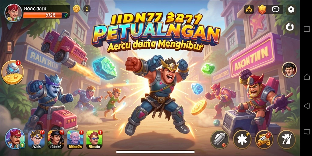 Gameplay menantang dan grafis menarik di IDN777.