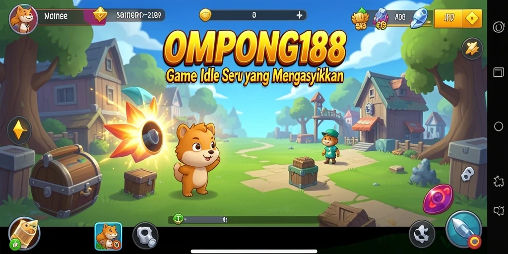 Tangkapan layar OMPONG188 menunjukkan permainan Idle yang seru dan menarik.